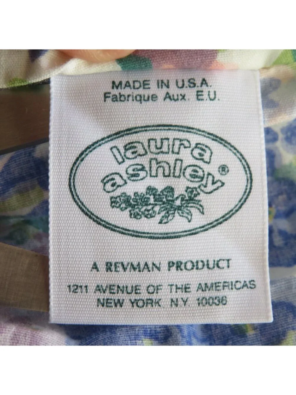 Vintage Laura Ashley Abbeville Floral King Bed Skirt 13
